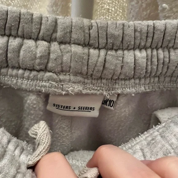 Gray Women's sweat shorts - Picture 5 of 6